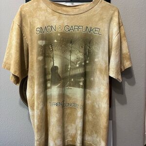 Vintage liquid blue 2003 old friends in concert Simon & Garfunkel Graphic Tee